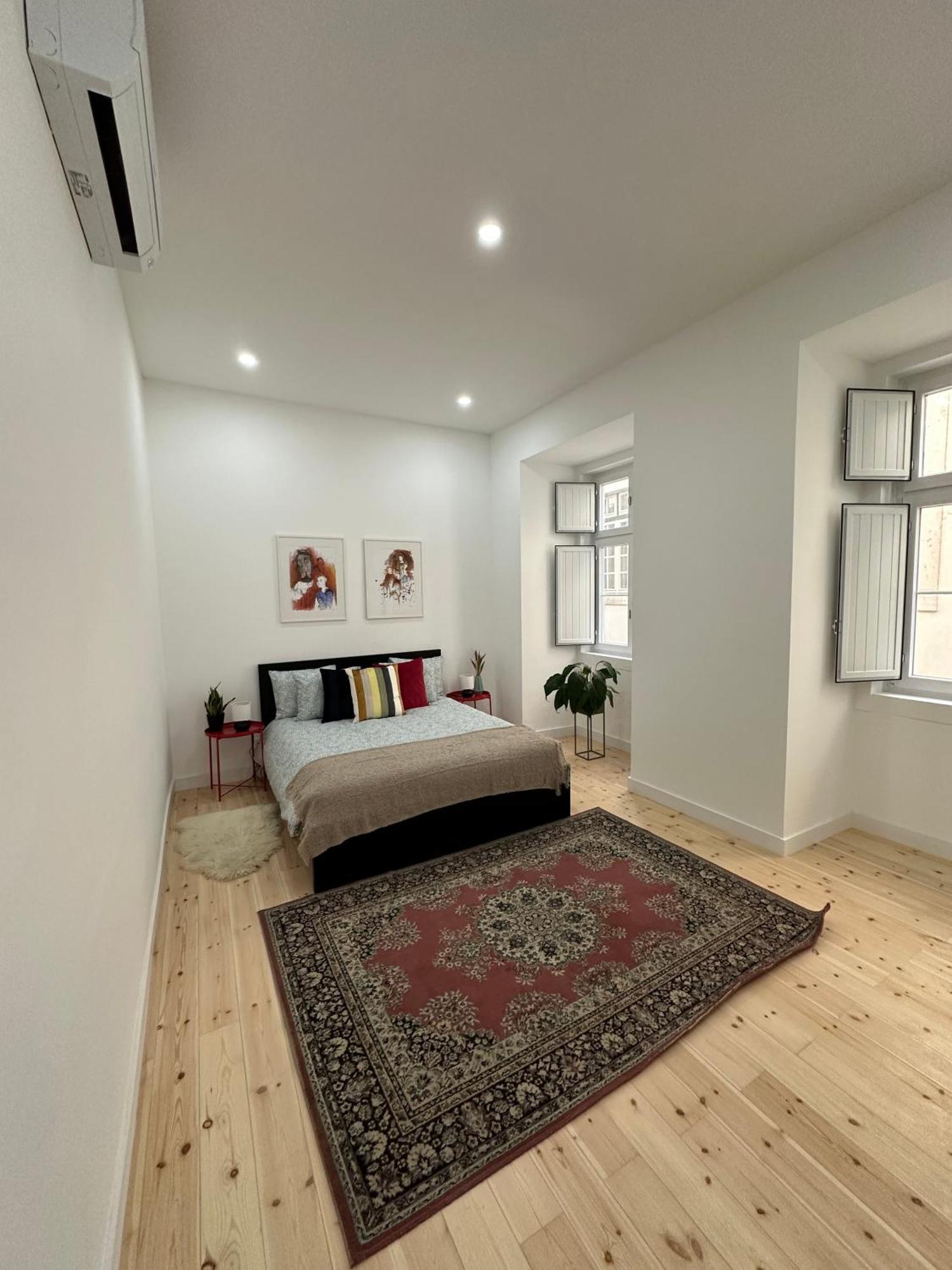 Modern Bedroom In Lisboa Eksteriør bilde