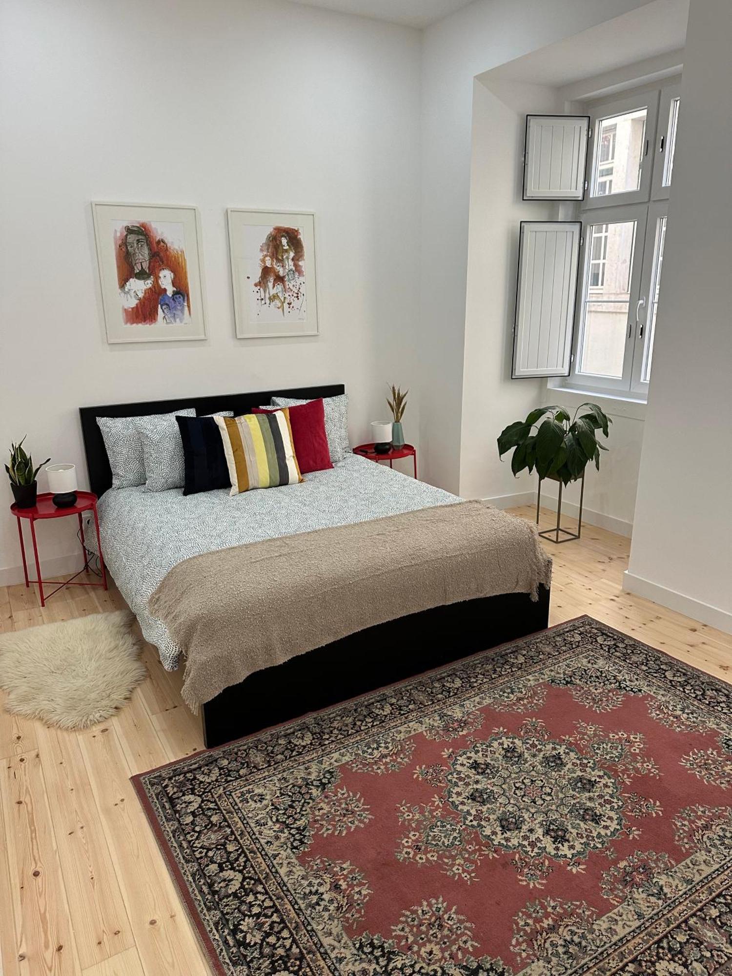 Modern Bedroom In Lisboa Eksteriør bilde